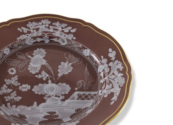 Oriente Italiano Ginori1735 Castagna Fruit Plate
