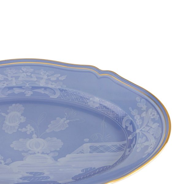 Large Oval Tray Oriente Italiano Ginori1735 Pervinca