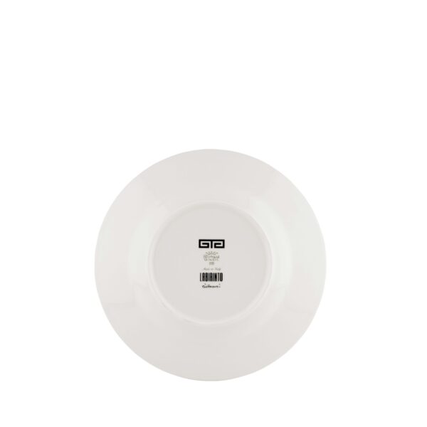 Deep Plate Labirinto Ginori1735 Black