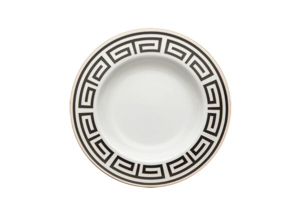 Deep Plate Labirinto Ginori1735 Black