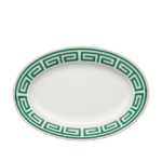 Large Oval Tray Labirinto Ginori1735 Smeraldo
