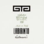 Vassoio Ovale Grande Labirinto Ginori1735 Nero