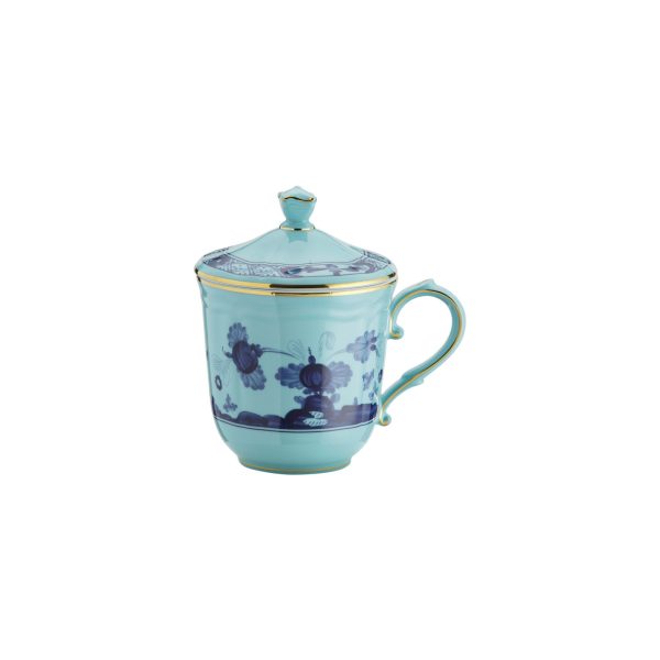 Tazza mug con coperchio Iris Oriente Italiano