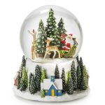 Musical Snow Globe with Movement