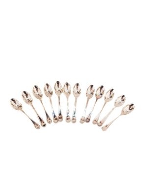 18 Moka Silver Spoons English