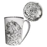 Mug & Coperchio Leopardo