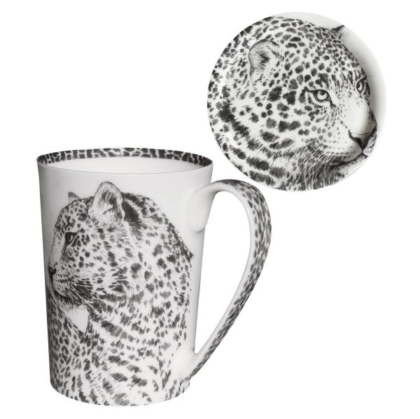 Mug & Coperchio Leopardo