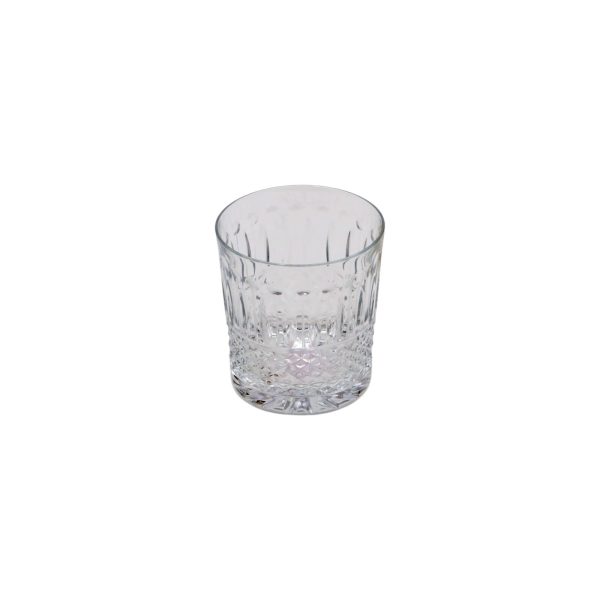Bicchiere Whisky in Cristallo Diamanti e Foglie