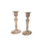 Candlestick With Oval Base
