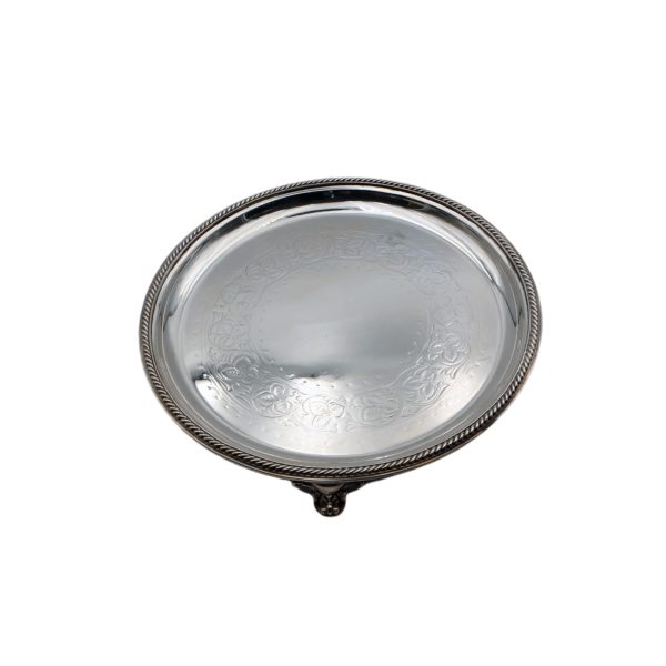 Vassoio Rotondo - Salver  Londra 1850