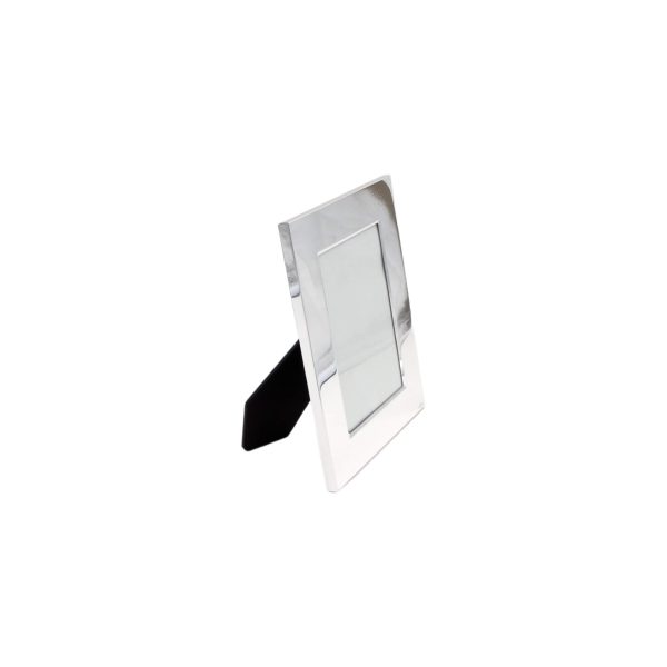 Small Smooth Rectangular Silver Frame