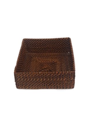 Large Square Rattan Basket