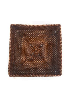 Small Square Rattan Basket