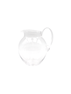 Clear Crystal Pitcher