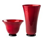 Anni Trenta Opalino Rosso Venini Alto