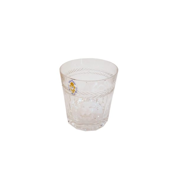Bicchiere Whiskey In Cristallo Inciso A Mano