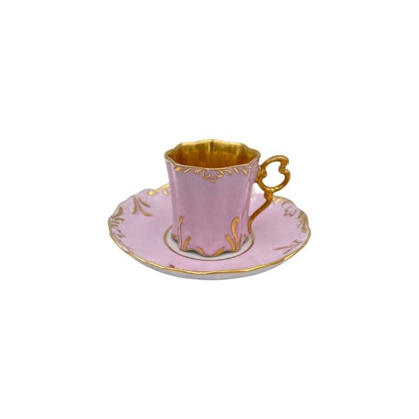 Tazza caffè Baroque Rosa