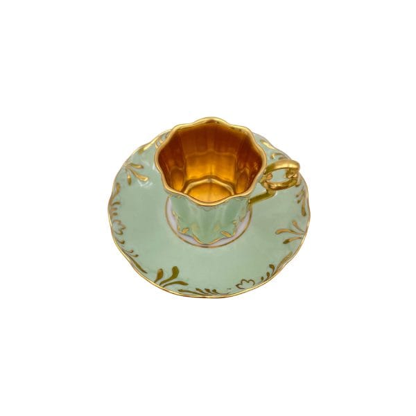 Tazza caffè Baroque Verde