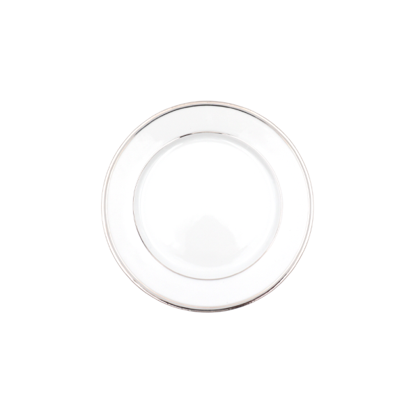 Dessert Plate Double Platinum Thread