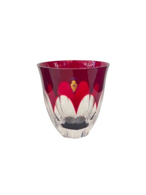 Red Doge Cased Crystal Glass