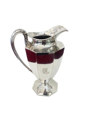 Sheffield Deco Water Pitcher 1895