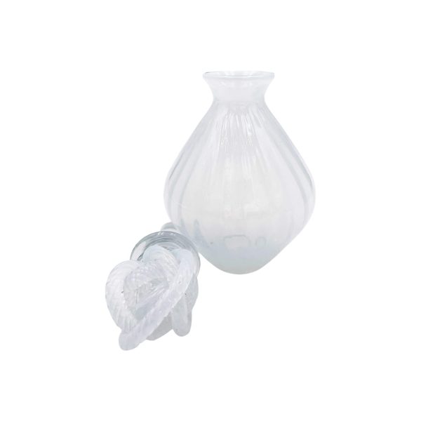 Bottiglia in  Vetro Opaline