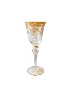 Calice Vino Inciso Oro