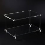 Carrello in Plexiglass