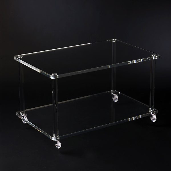 Carrello in Plexiglass