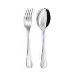 English Steel Serving Set