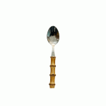 Real Bamboo and Steel Table Spoon
