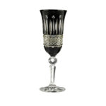 Parigi Black Flute Glass