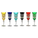 Calice Flute Parigi Rosso