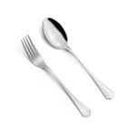 Ornate Steel Serving Set