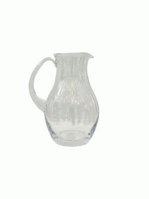 Clear Crystal Pitcher