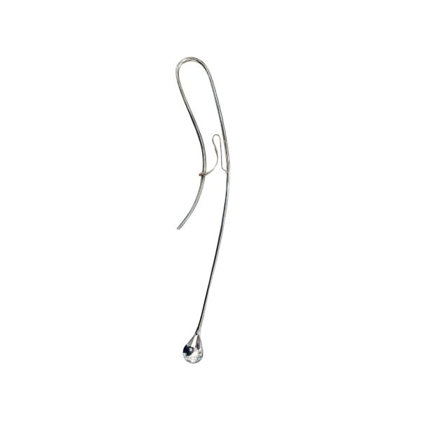 Decanter in Lega d' Argento e Cristallo con Shaker