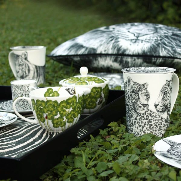 Mug & Coperchio Leopardo