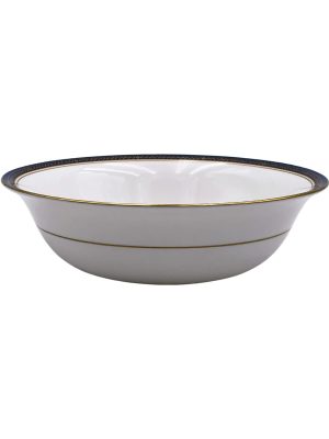 Aynsley 1775 Blue Garland Bone China Salad Bowl