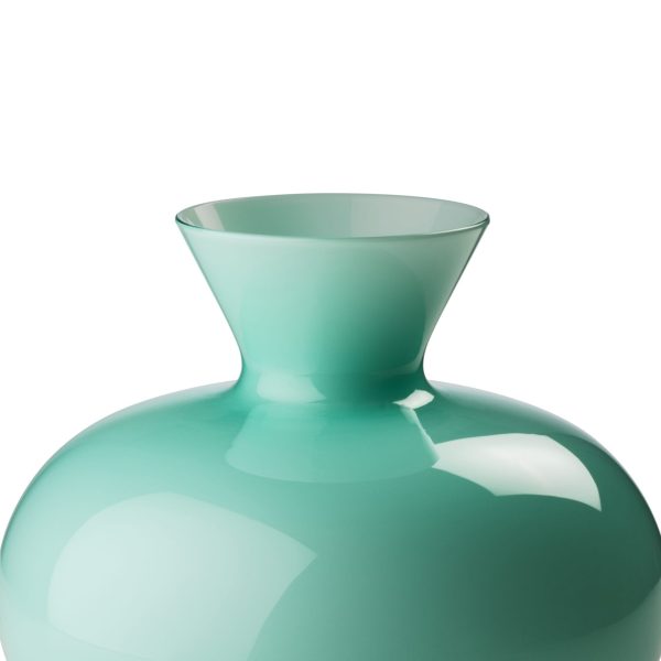 Idria Opalino Verde Menta Venini Basso