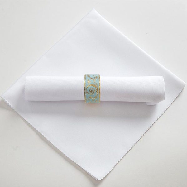 Lega Tovaglioli Smaltato Blu Tiffany