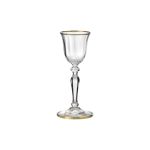 Bicchiere Liquore Christine Cristallo Oro