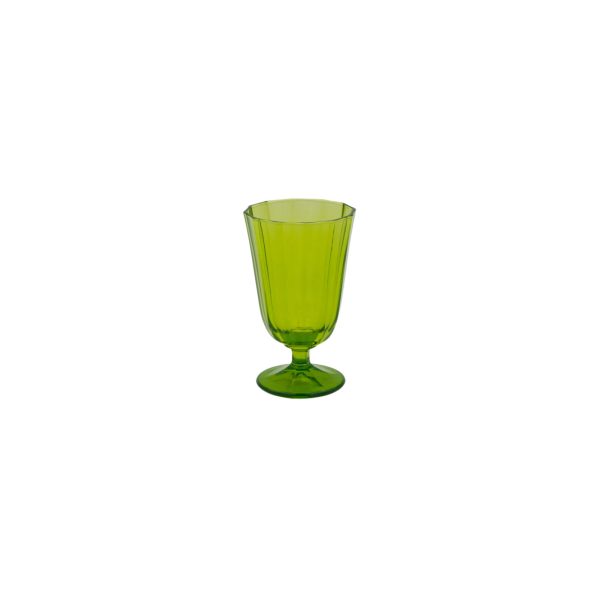 Mezzo Calice Acqua in Cristallo Verde