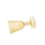 Piccolo Vaso In Vetro Di Murano e Oro 24K