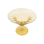 Centro Tavola In Vetro Di Murano e Oro 24K