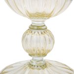 Alzata In Vetro Di Murano e Oro 24K