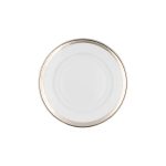 Piatto Frutta Fascia Sottile Platino
