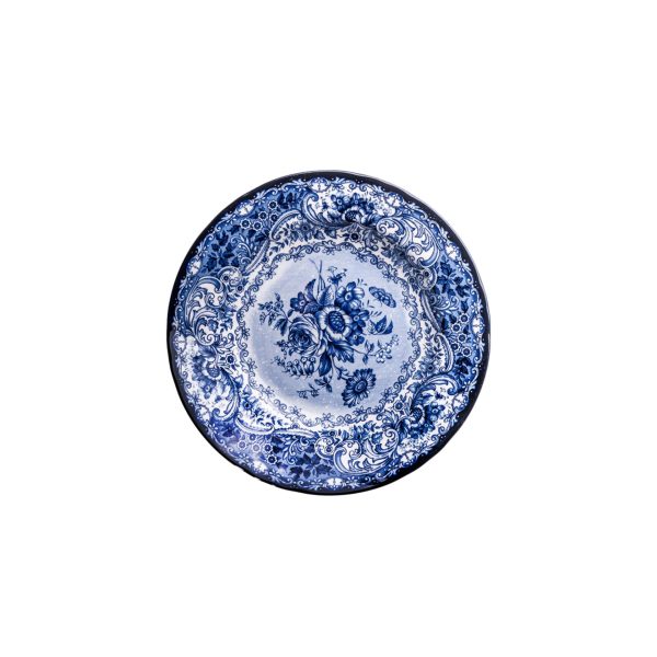Piatto fondo Old England Blu