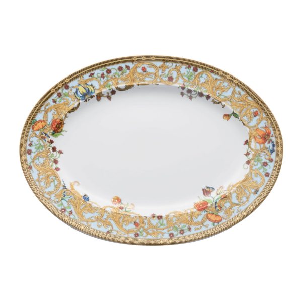 Vassoio ovale 34 cm Le Jardin De Versace