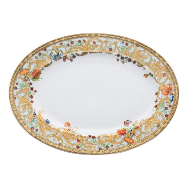 Vassoio ovale 40 cm Le Jardin De Versace