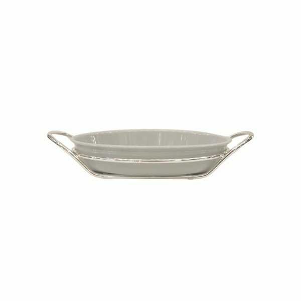 Large Oval Porcelain Baking Dish